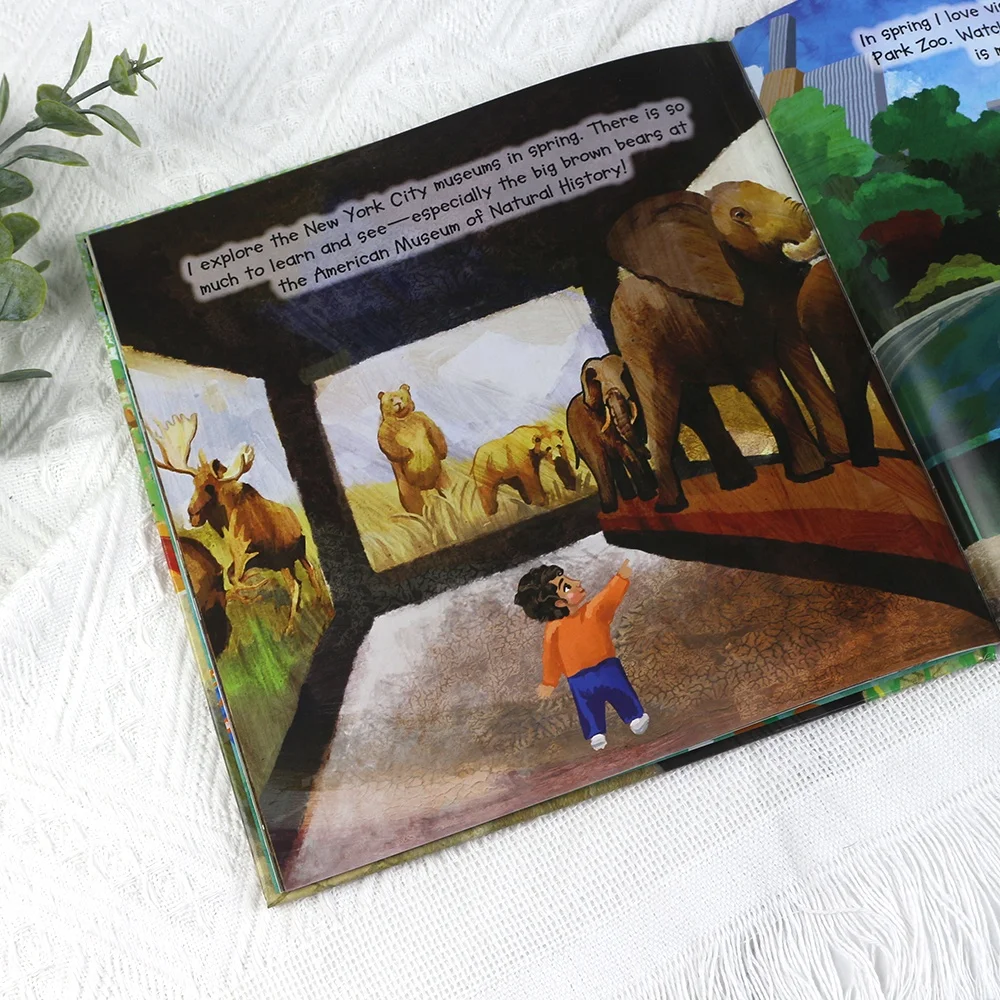 custom print kids books high quality paper printing new design children book hard cover book printing