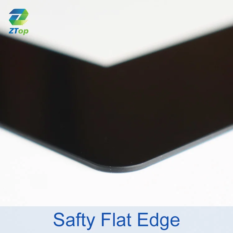 Custom 0.5mm 0.7mm 0.8mm 1.0mm 1.1mm 2mm Corning Gorilla Screen Printing Display Glass Panel For Capacitive Touch Cover