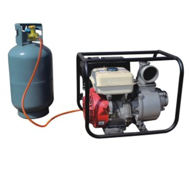 LPG Gasoline 2 in 1 Water Pumps 2 inch WX-WP20 LPG with GX160 6.5HP Gasoline Engine