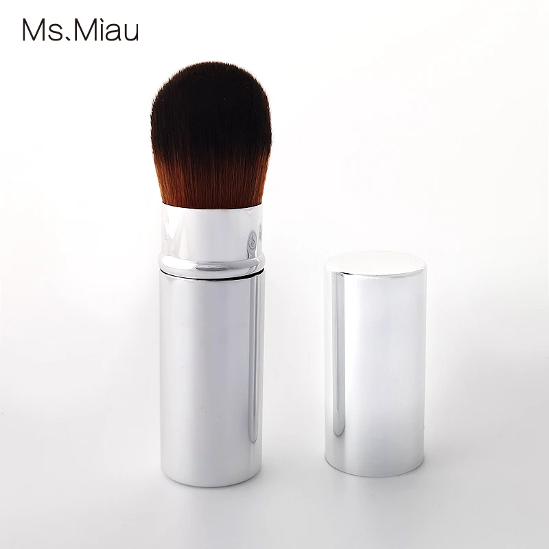 Belleza luxury highend custom sheer powder brush full coverage touch up brush small contour kabuki brush