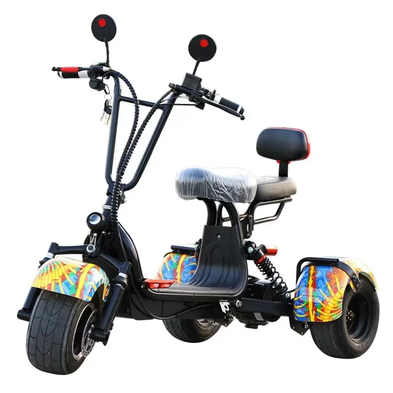 scooter Small  electric vehicle  Outdoor there-wheel scooter battery car