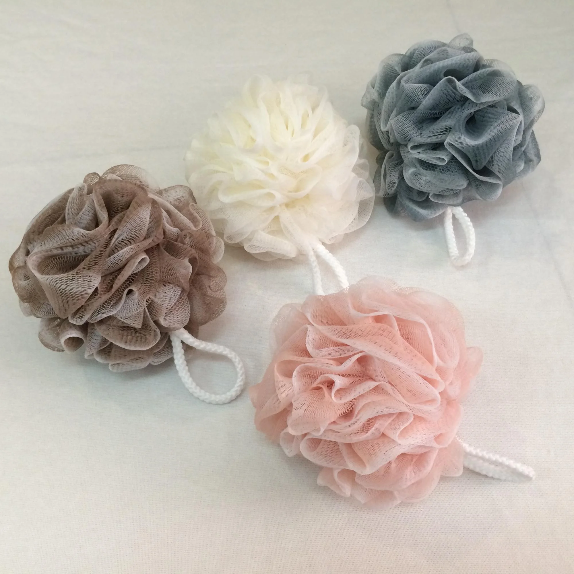 2023 Soft bath bubble bath flower scrub shower puff shower sponge Loofah Bath-Sponge Shower Bouquet