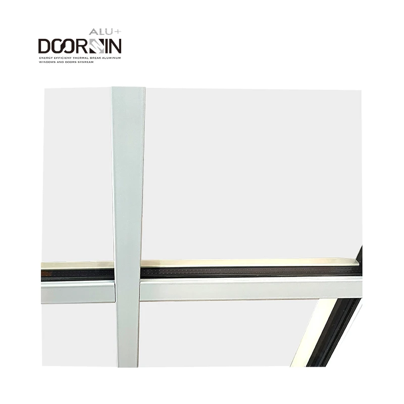 Powder Coating Customized Special Shape Windows Hurricane Impact Heat Insulated Aluminum And Glass Fixed Windows