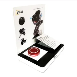 Professional manufacture acrylic headphone display custom multifunction audio display stand holder