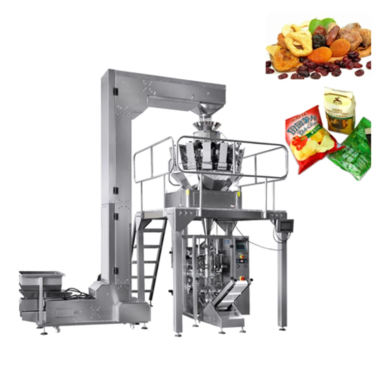 
 Высококачественная автоматическая упаковочная машина для закусок, многофункциональная машина для упаковки чипсов, говядины, джерки, сухофруктов, креветок, шоколада   (1600160778902)
