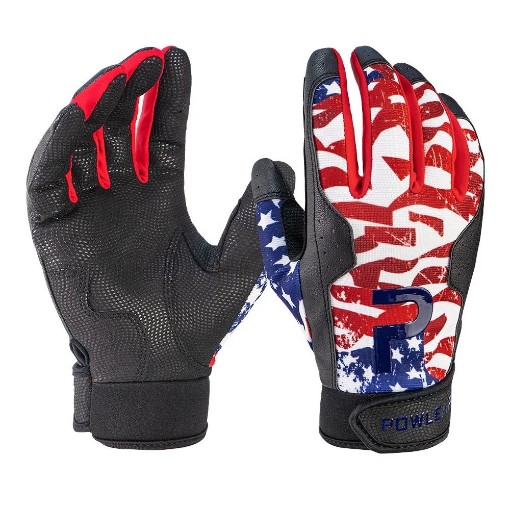 Hot Selling Customized Cheap Price Baseball Batting Gloves for Outdoor Sports Men Women
