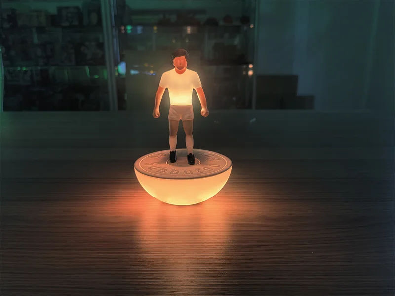 OEM luminous toy multi-color lighting gradient athlete luminous figure