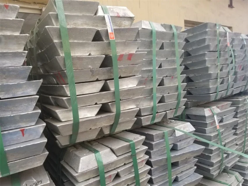 Factory Direct Price Rectangular Trapezoid High Purity Metal Reasonable 90% Zinc Ingot For Industry