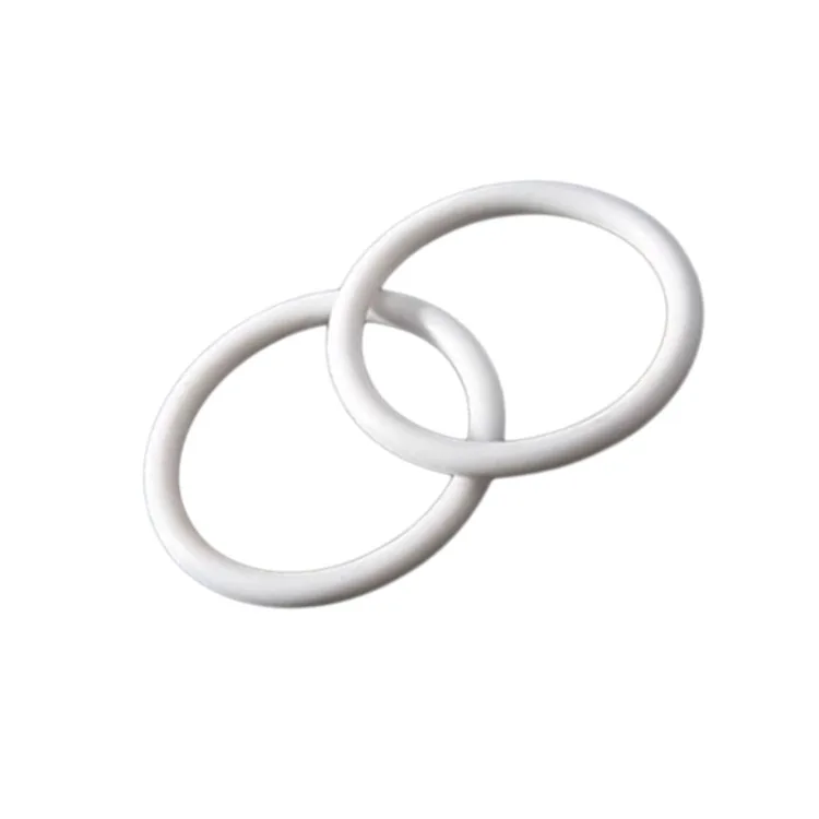 Оптовая продажа высокая температура и устойчивость к коррозии Ptfe белое уплотнительное кольцо с фигурой по индивидуальному заказу