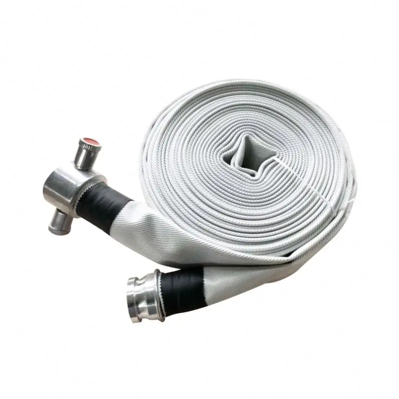 2.5 Inches  Single Jackets EPDM Hose Fire Hose with Hose Coupling