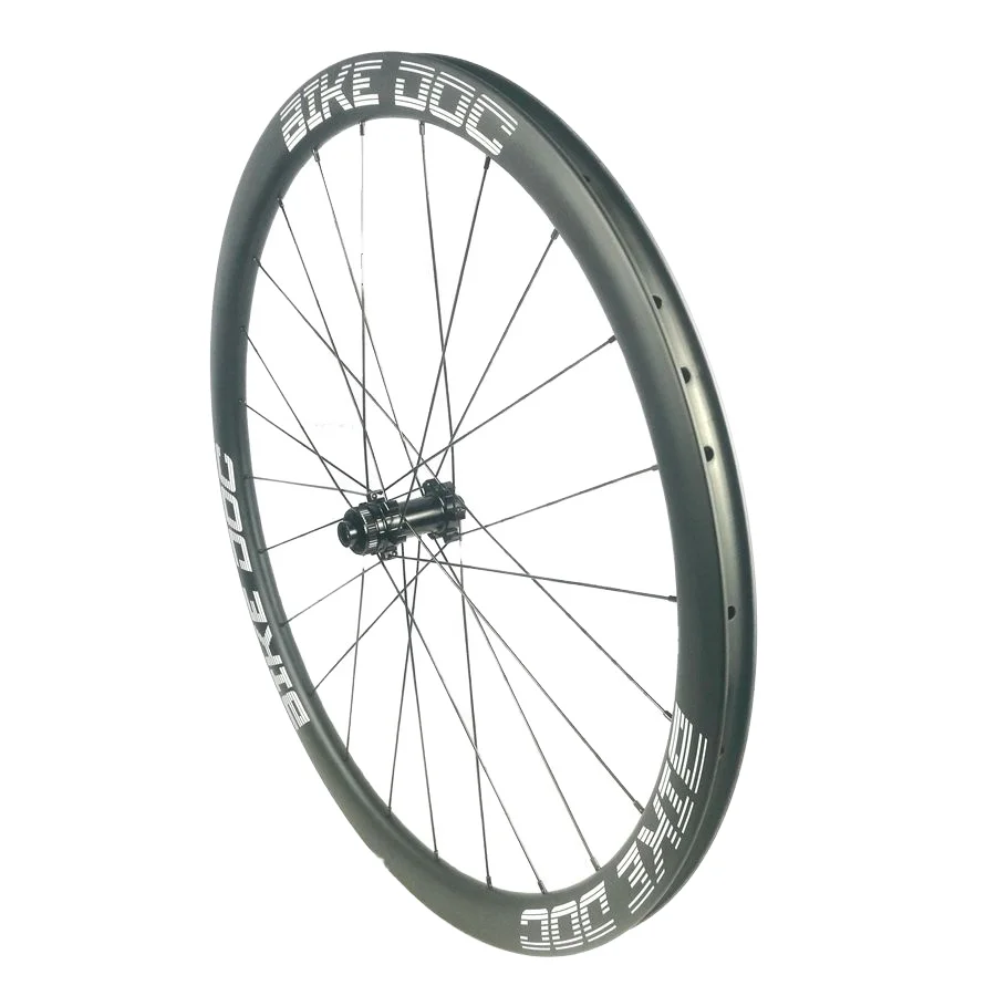 Synergy Road 700C Race Carbon Fiber Bicycle Wheelset Cheap Clincher MTB Wheel with Disc Brake for BMX Bike Tubular Rim