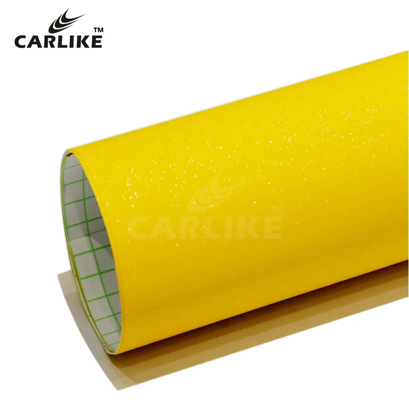 CARLIKE CL-MG-09 матовый блеск желтый 5x98FT автомобиля Цвет стикер