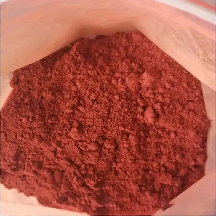 Iron oxide red 110 120 130 101 inorganic pigment, used for paint, concrete, cement brick dye Fe2O3