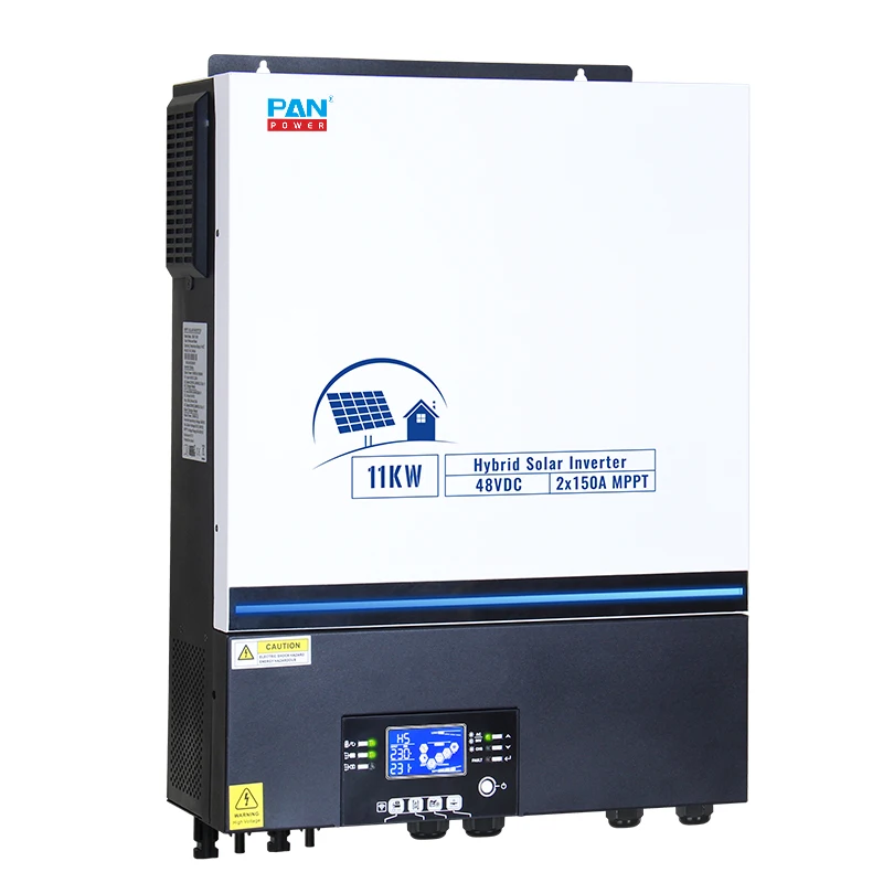 48V 11KW Dual MPPT hybrid inverter ibrido 11kw solar inverter with 150A MPPT