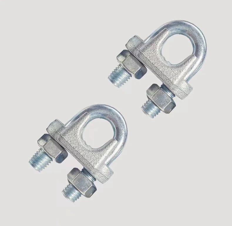 wholesale support electric galvanized wire rope clips for lifting connecting