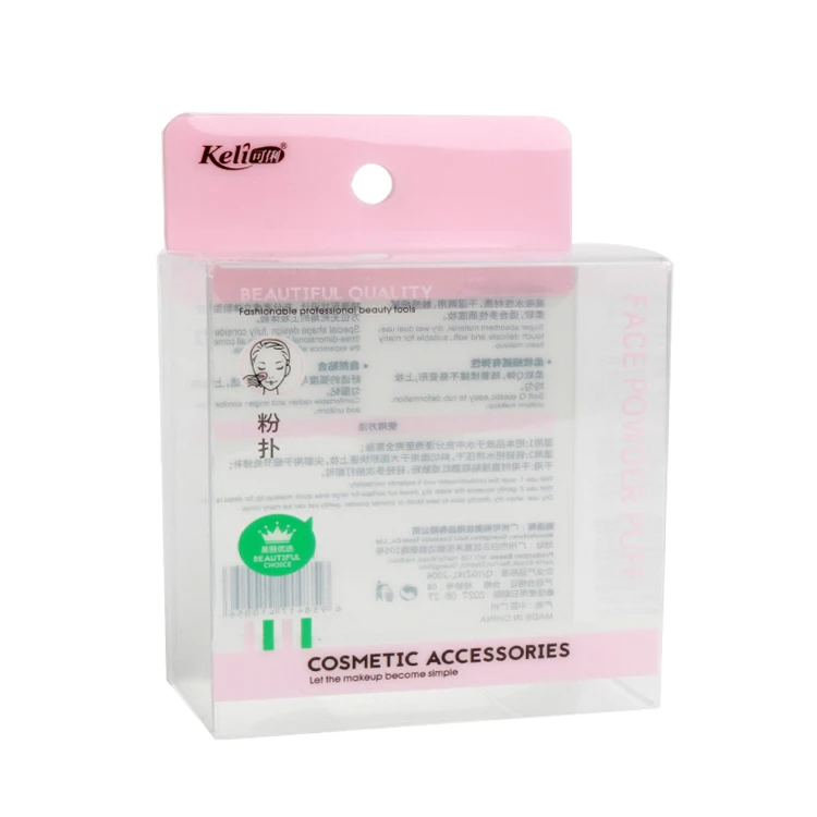 Baili Pack Manufacturer With Printing Clear PVC Packaging Transparent PET Boxes