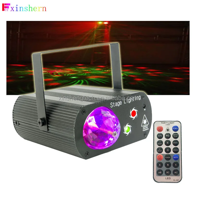 Flush Mount Led Ceiling Home Lighting for Bedroom Club Party Wedding Led Laser Lamp Stage Equipment Rotating Laser Light