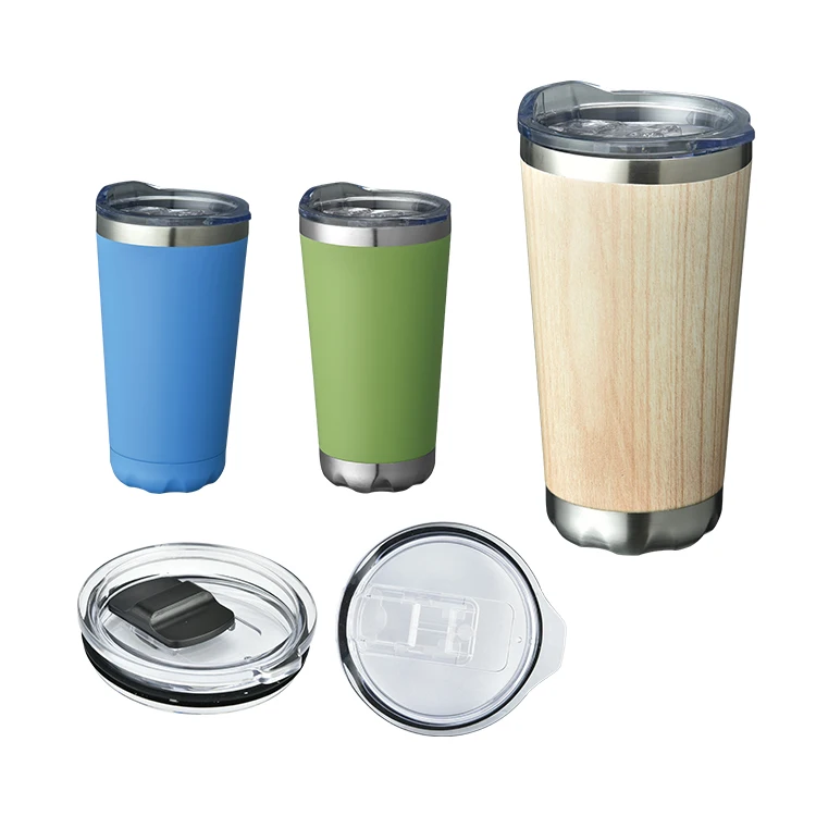 
Straight Tumbler Customized Logo Stainless Steel Vacuum Cooler Coffee Mug 