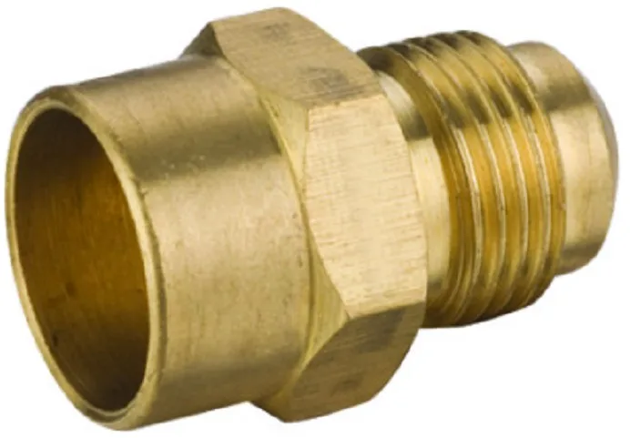 Brass gas Fitting MY-7310 long nipples