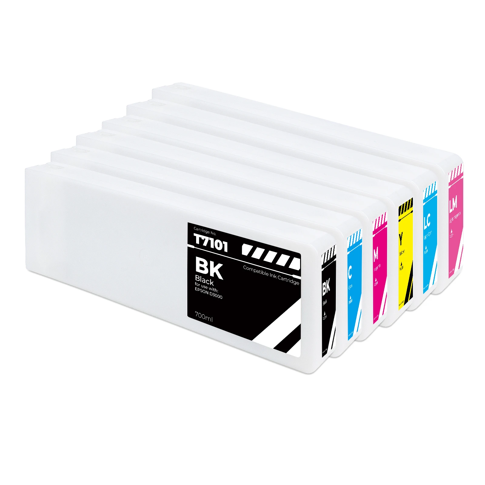 Compatible for Epson SureLab D3000 Ink Cartridge 700ML with Chip