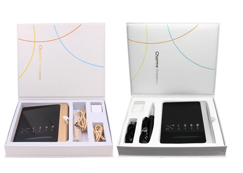 Hot Selling Professional  Microblade Digital Permanent Wireless Electric Lip Eyebrow Eyeliner Charm Princess Tattoo Machine  w