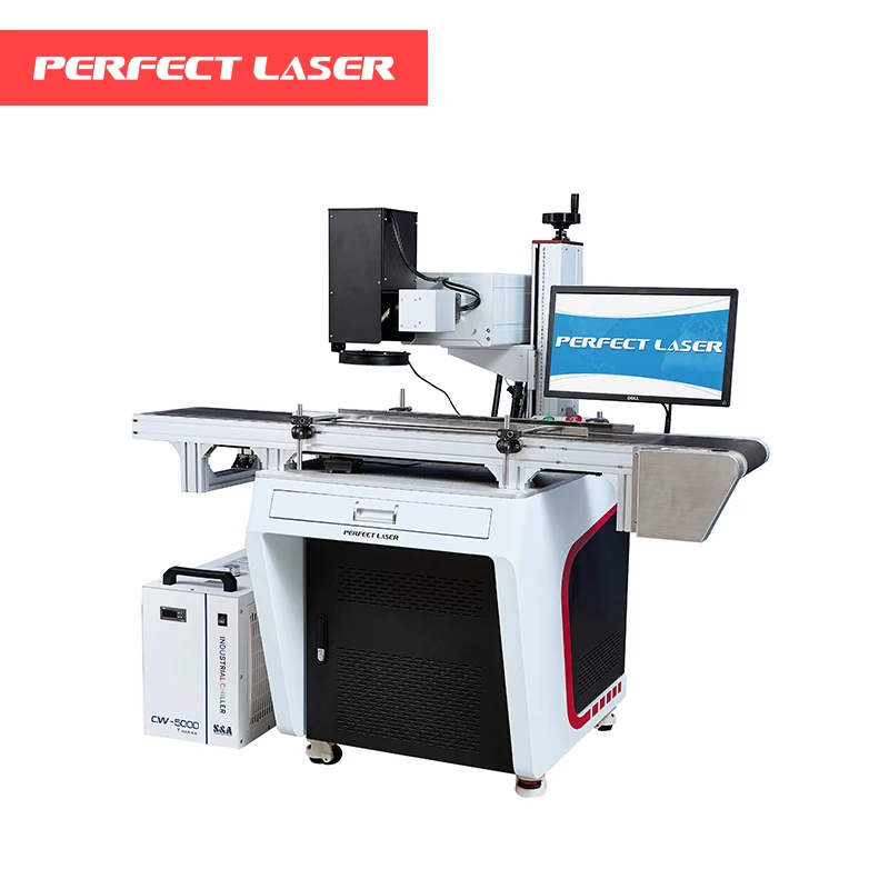 Perfect Laser Auto Visual Positioning 3W 5W 10W UV Laser Bar Code Letters Logo Marking Engraving Machine With CCD Camera