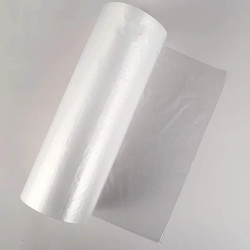 Supermarket Plastic Produce Bag on a Roll, Fruits, Vegetable, Bread, Food Packaging Storage Clear Bags
