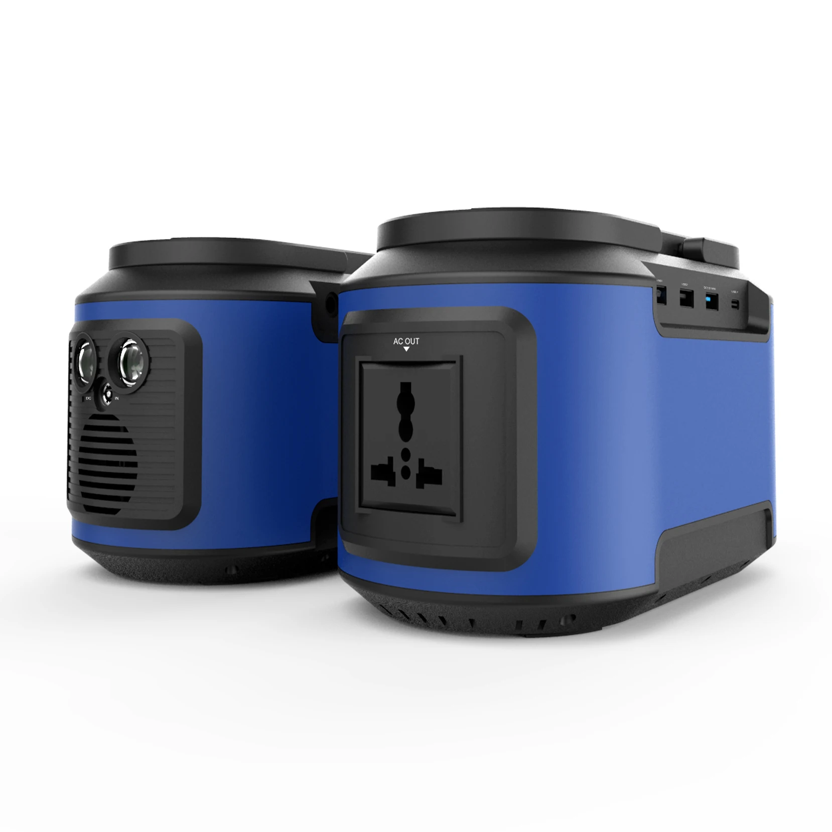 2020 New Design S420 200W portable solar electric generator built in 60000mAh lithium battery AC output 110V/220V