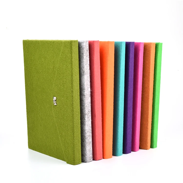 Felt Notebook Artificial Wool Book Cover Handmade A4 A5 Felt Book