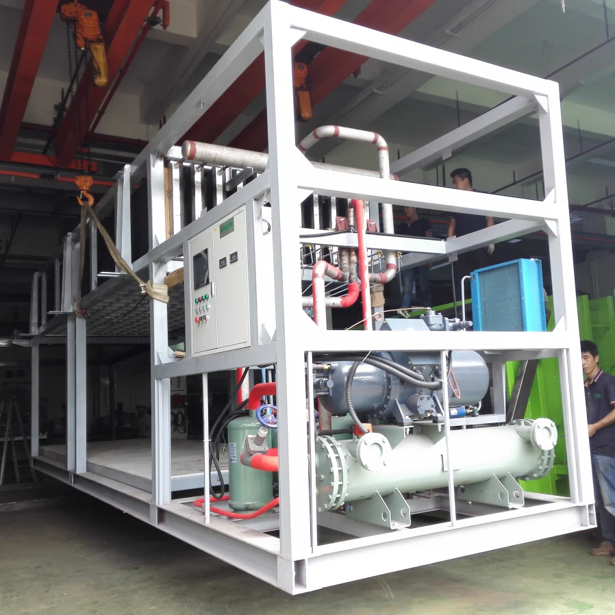 ICEUPS 25 ton industrial brick ice machine Machine for fish