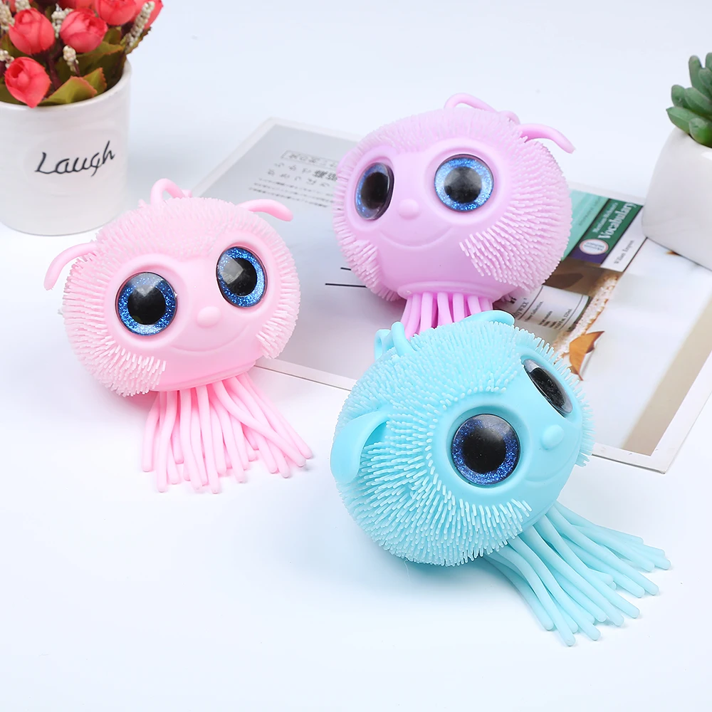 Juguetes Para Nino New Design Educational Popular Cute Monster Shape Soft Sensory Fidget Toy