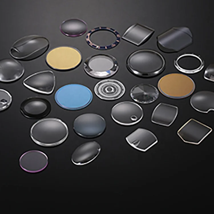 
SUPERSEPTEMBER Customized Cemented Lens Flat Round Crystal Sapphire Window for Watch Optical 