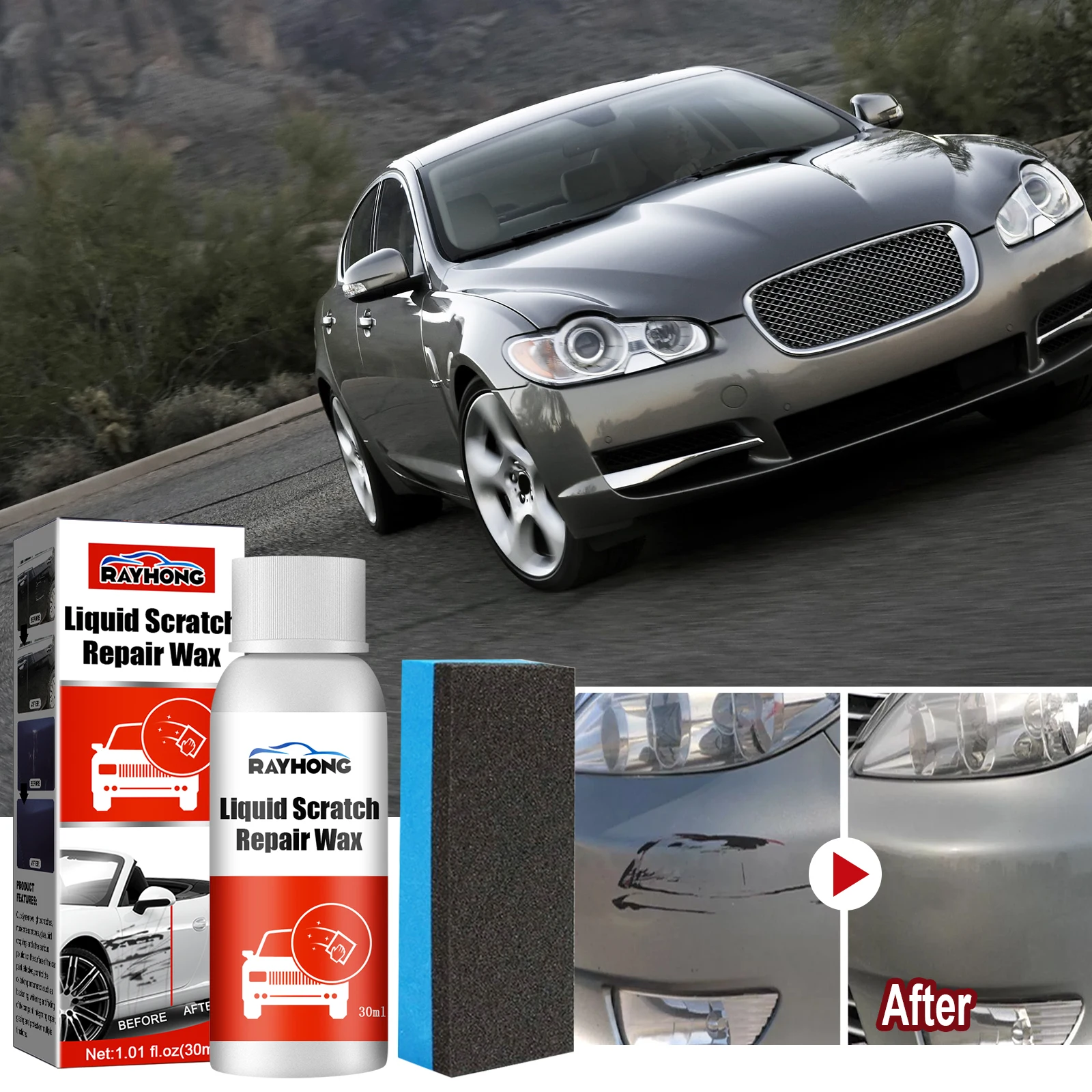 Sustainable OEM Car Scratch and Swirl Remover Auto Repair Tool Anti Scratch Car Accessories Car Scratches Repair Polishing Wax