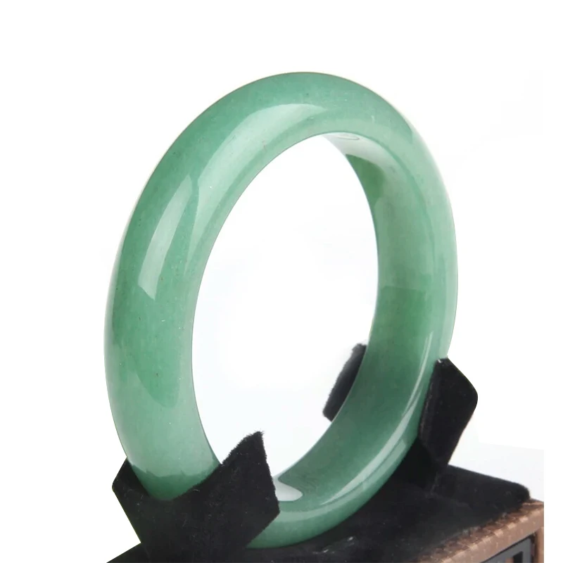 Certificated Natural Green Jadeite Jade Stone Bangle Bracelet Handmade High Quality Jade Bangle
