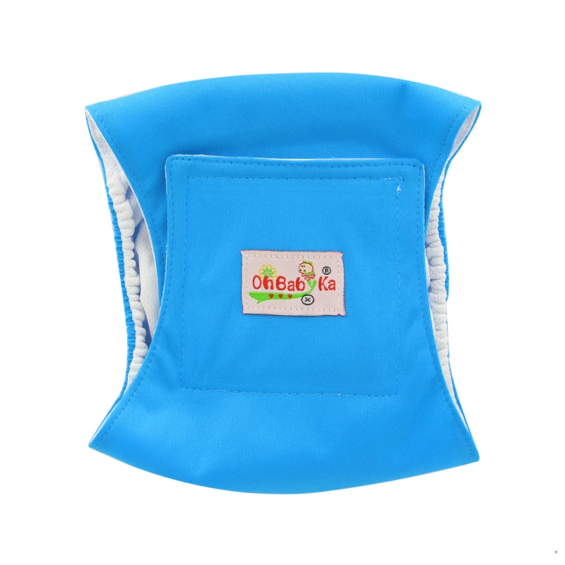 oh baby ka Washable Reusable Absorbent Cloth Pet Dog Diapers