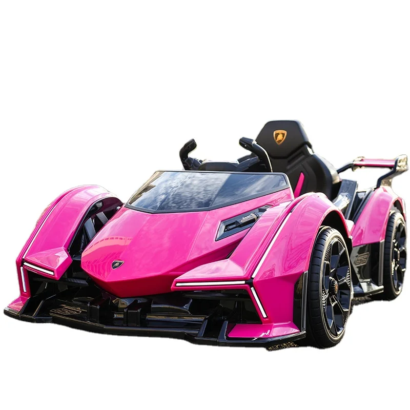 Newest Plastic 2 Seater Kids Ride on Battery Operated Toys Cars 36v Pink Lamborgini 12v Girl for 5 Year Olds