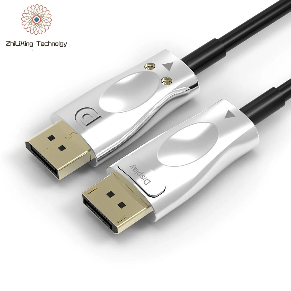 8k 60hz 4k 144hz DP 1.4 active fiber optical cable display port to displayport male to male cable DP to DP AOC