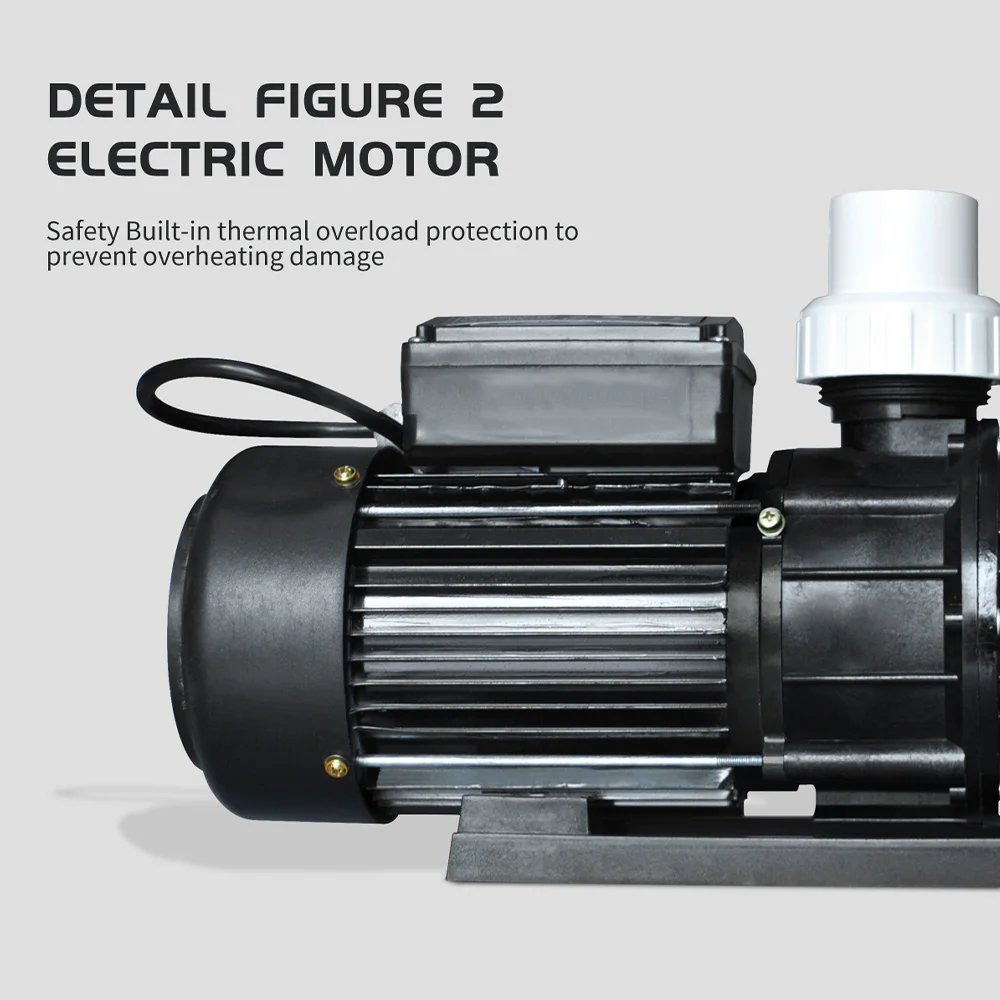 Swimming Pool Circulating Engineering Plastic Bath High Temperature Water Treatment Equipment Pumps