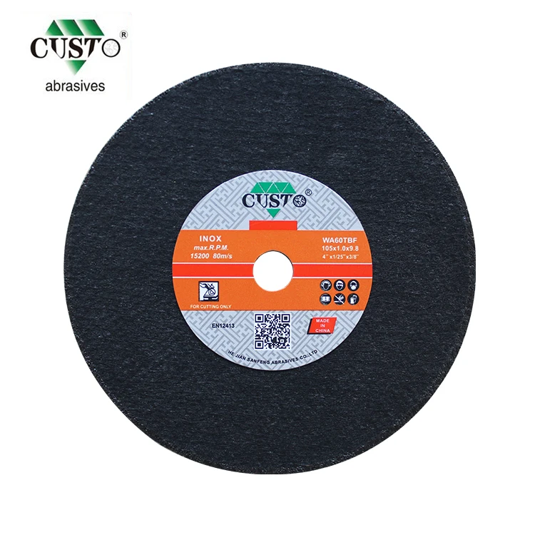 High Quality Cut off Wheel T41 Thin Stainless Steel Polishing Metal 4inch Cutting Disc