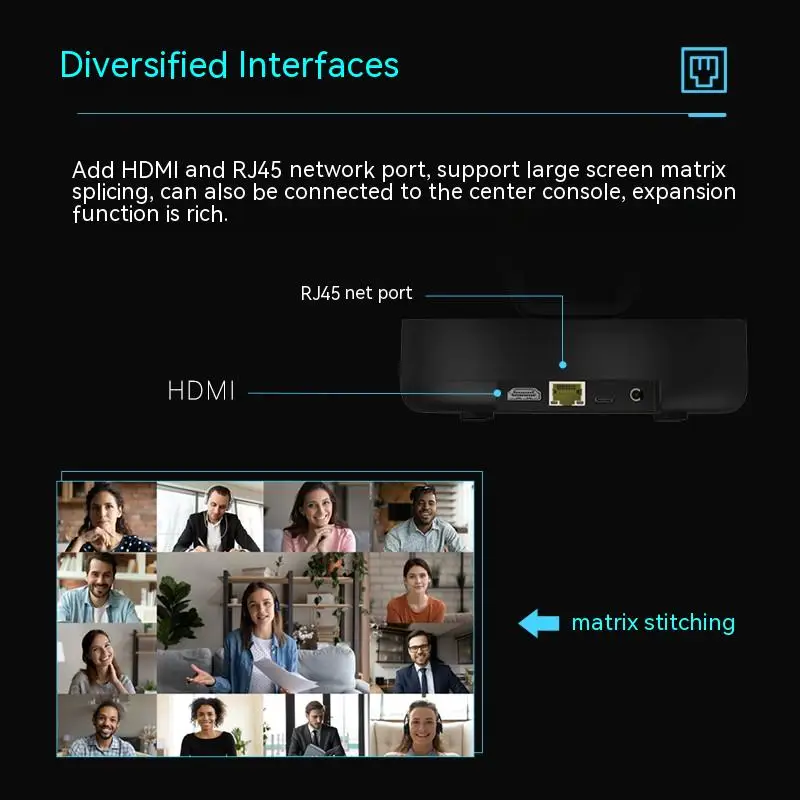 Nearity High Quality RJ45 Usb Ptz Video Conference Camera For Zoom Teams Online Meeting