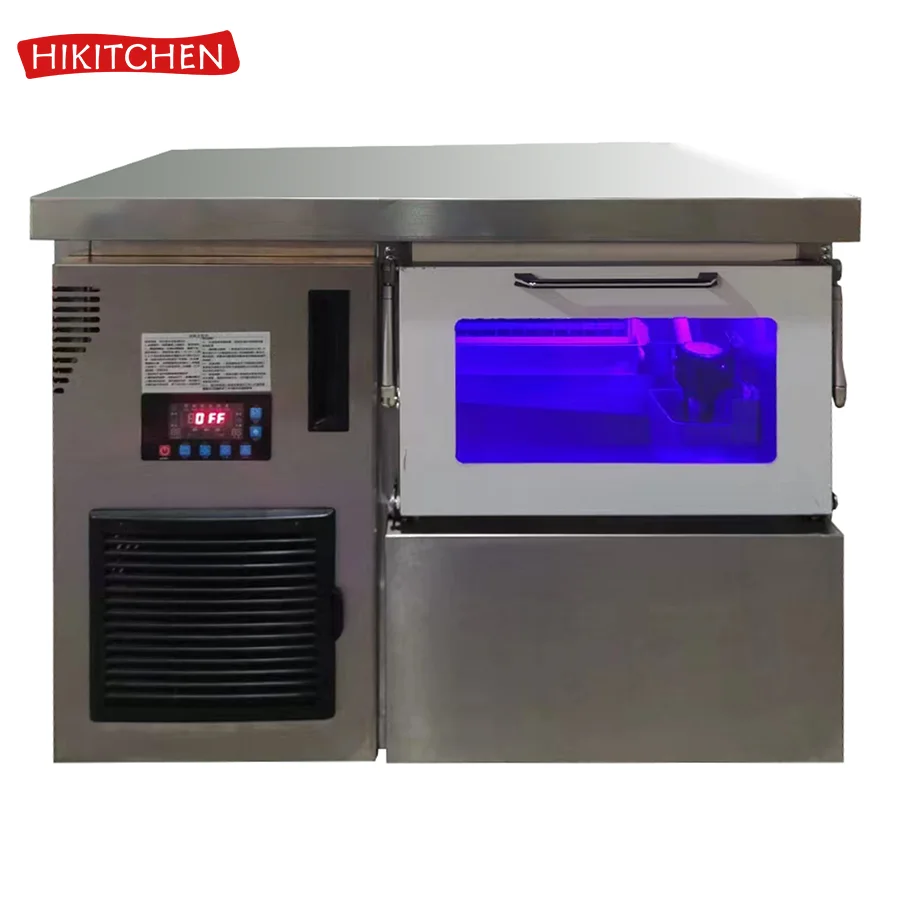 To 500KG Cheap Price Commercial Automatic Cube Commercial Ice Maker Best Sale 40KG Black Electric Plastic Snow Ice Machine R290