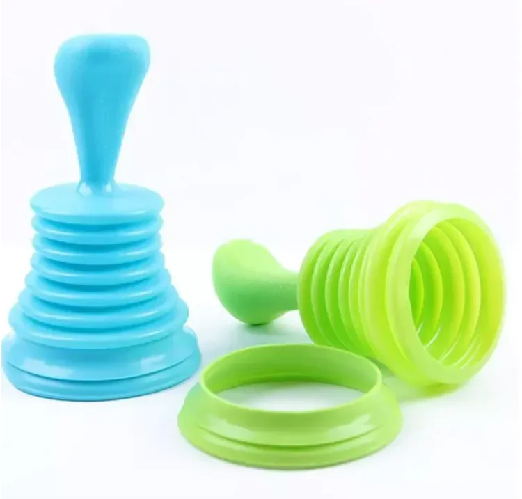 1Pcs Plastic Household Powerful Sink Drain Pipe Pipeline Dredge Suction Cup Shape Toilet Plunger