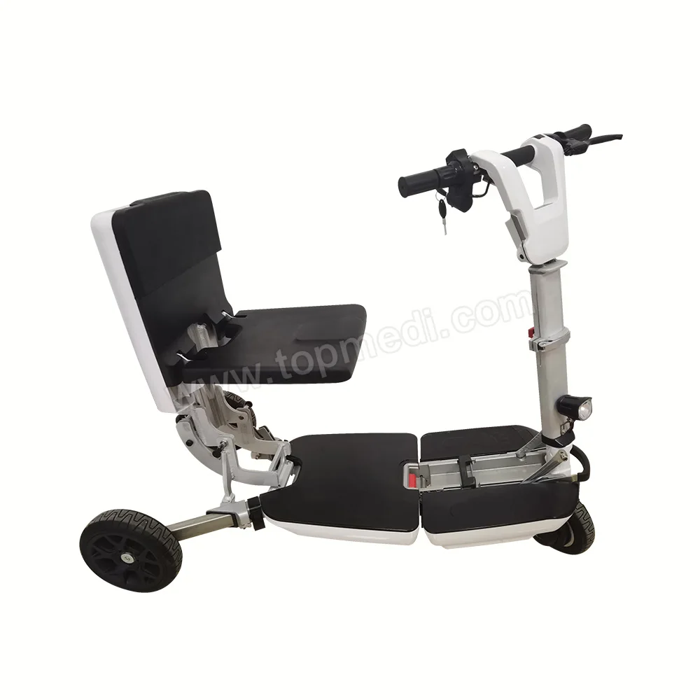 Adult three wheel big powerful max load weight 120kg electric scooter with detachable battery