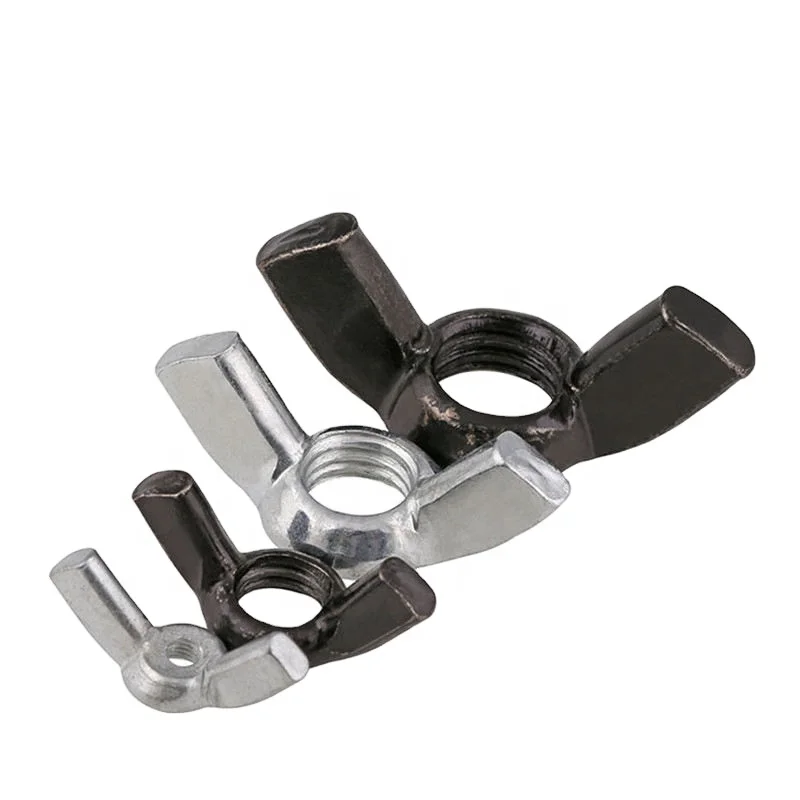 Customized Stainless Steel 304 316 Butterfly Nut M3 M4 M5 M6 M8 M10 DIN315 Butterfly Nut Wing Nut