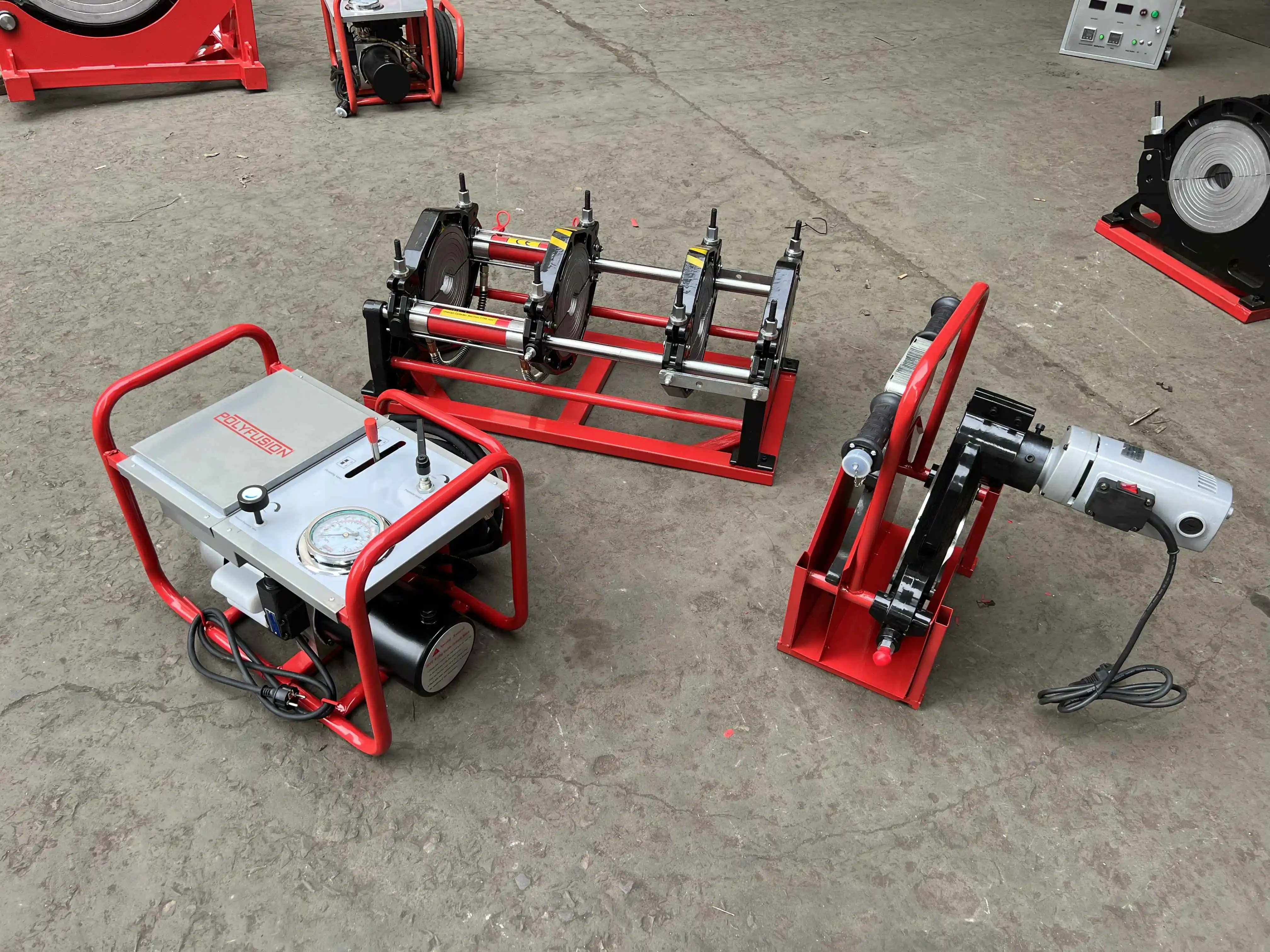 Hot product automatic welding machine butt fusion welding machine hydraulic welding machine
