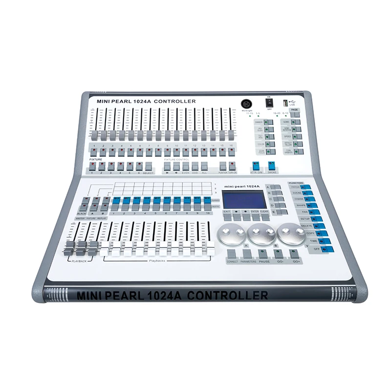  Профессиональная сценическая световая консоль Mini Pearl 1024 DMX