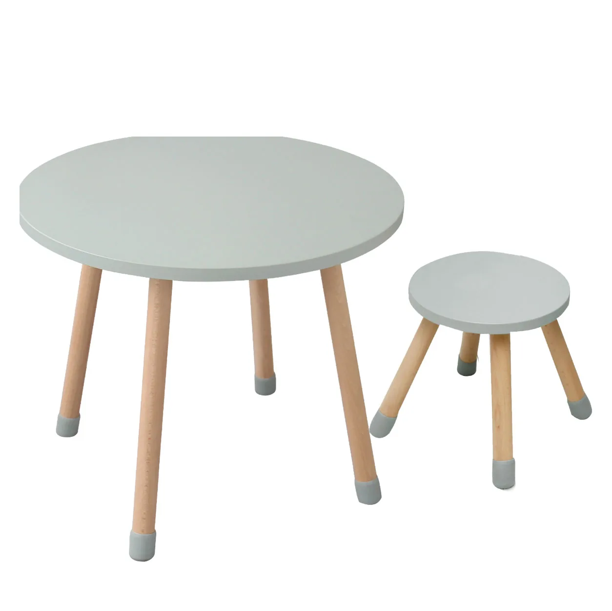 Nordic kids room decor children wooden furniture study table and chair for