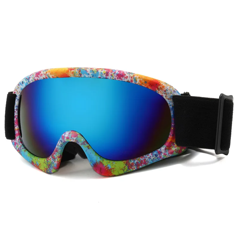 XSY1003 TPU Children Sport Safety Snowboard Googles Anti UV Resist Snow Glasses Ski Goggles For Kids