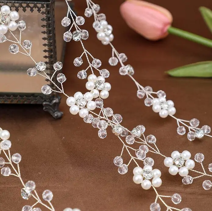 crystal hair accessories