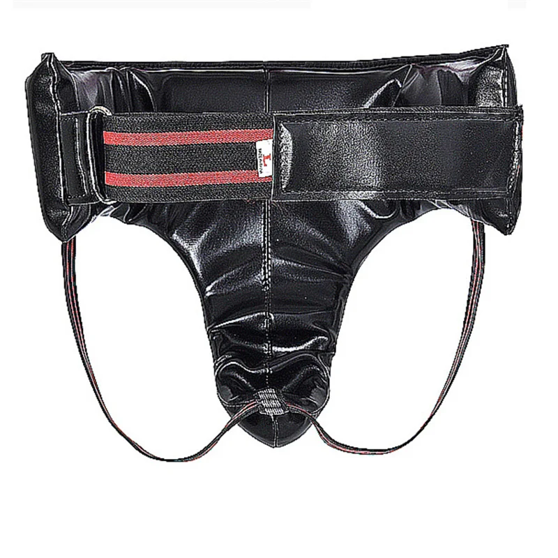 Muay Thai Equipment Pu Lining Silica Gel Bulk guards mma groin guard For Boxing Competition
